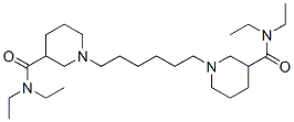 CAS#: 7259-61-2, 1,6-Bis(3-(N,N-Diethylcarbamoyl)Piperidino)Hexane