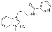 CAS#: 72612-05-6, N-[3-(1H-Indol-3-Yl)Propyl]Pyridine-3-Carboxamide Hydrochloride