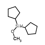CAS 登录号：726181-61-9， 二环戊基(甲氧基)硅烷