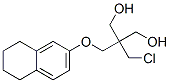 CAS#: 7262-66-0, 2-(Chloromethyl)-2-[[(5,6,7,8-Tetrahydronaphthalen-2-Yl)Oxy]Methyl]-1,3-Propanediol