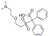 CAS#: 7262-73-9, [[2-[2-(Dimethylamino)Ethoxy]Ethyl]Sulfonyl]Diphenylmethanesulfinic Acid