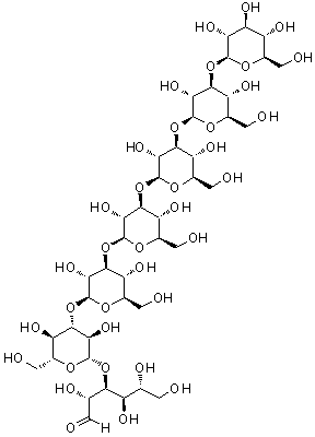 CAS 登录号：72627-90-8， Laminariheptaose