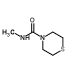 CAS 登录号：72662-49-8， N-甲基-4-硫代吗啉甲酰胺