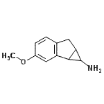 CAS 登录号：726691-33-4， 3-甲氧基-1,1a,6,6a-四氢环丙烯并a[a]茚-1-胺