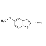 CAS 登录号：7267-35-8， 5-甲氧基-1,3-苯并噻唑-2-甲腈