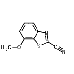 CAS 登录号：7267-36-9， 7-甲氧基-1,3-苯并噻唑-2-甲腈