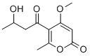 CAS#: 72674-29-4, 5-(3-Hydroxybutanoyl)-4-Methoxy-6-Methylpyran-2-One