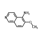 CAS 登录号：72677-90-8， 6-甲氧基-5-异喹啉胺