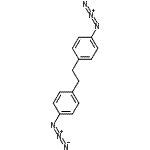 CAS 登录号：72695-23-9， 1,1'-(1,2-乙二基)二(4-叠氮基苯)