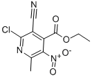 CAS 登录号：72701-63-4， 2-氯-3-氰基-6-甲基-5-硝基-4-吡啶羧酸乙酯