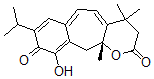 CAS 登录号:72711-84-3, (S)-3,4,11,11a-四氢-10-羟基-4,4,11a-三甲基-8-(1-甲基乙基)-苯并(5,6)环庚并(1,2-b)吡喃-2,9-二酮