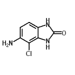 CAS 登录号：72735-26-3， 5-氨基-4-氯-1,3-二氢-2H-苯并咪唑-2-酮
