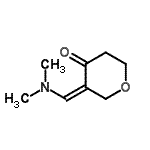 CAS 登录号：727382-75-4， (3Z)-3-[(二甲基氨基)亚甲基]四氢-4H-吡喃-4-酮
