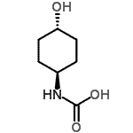 CAS 登录号：727409-44-1， (反式-4-羟基环己基)氨基甲酸