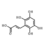 CAS 登录号：727422-52-8， (2E)-3-(2,3,5,6-四羟基苯基)丙烯酸