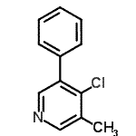 CAS 登录号：727429-31-4， 4-氯-3-甲基-5-苯基吡啶
