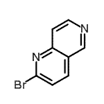 CAS 登录号：72754-06-4， 2-溴-1,6-萘啶