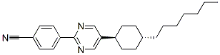 CAS 登录号：72785-10-5， 反式-4-[5-(4-庚基环己基)-2-嘧啶基]苯甲腈