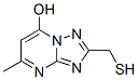 CAS 登录号：72796-89-5， 5-甲基-2-(巯基甲基)-1H-[1,2,4]三唑并[5,1-b]嘧啶-7-酮
