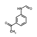 CAS 登录号：72801-78-6， N-(3-乙酰基苯基)甲酰胺
