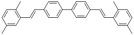 CAS 登录号：72814-85-8， 2-[(E)-2-[4-[4-[(E)-2-(2,5-二甲基苯基)乙烯基]苯基]苯基]乙烯基]-1,4-二甲基苯