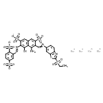 CAS 登录号：72828-71-8， 四钠4-氨基-6-[(2,5-二磺酸苯基)偶氮]-3-{[2-(乙基磺酰基)-1,3-苯并噻唑-6-基]偶氮}-5-羟基-2,7-萘二磺酸酯