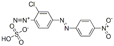 CAS#: 72845-90-0, 2-Chloro-4-(4-Nitrophenyl)Diazenylbenzenediazonium Sulfate