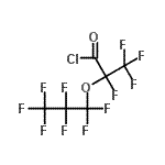 CAS#: 72848-57-8, 2,3,3,3-Tetrafluoro-2-(heptafluoropropoxy)propanoyl chloride