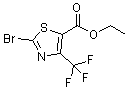 CAS 登录号：72850-79-4， 2-溴-4-(三氟甲基)-5-噻唑羧酸乙酯