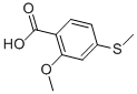 CAS#: 72856-73-6, 2-Methoxy-4-(Methylthio)-Benzoic Acid