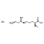 CAS#: 728944-69-2, N<sup>5</sup>-3-Butenimidoyl-L-ornithine hydrochloride (1:1)