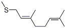 CAS#: 72927-81-2, (2E)-3,7-Dimethyl-1-Methylsulfanylocta-2,6-Diene