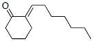 CAS 登录号：72927-87-8， (2E)-2-庚亚基环己烷-1-酮