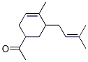 CAS 登录号：72928-23-5， 1-[4-甲基-5-(3-甲基丁-2-烯基)-1-环己-3-烯基]乙酮