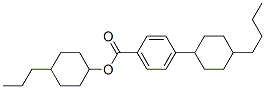 CAS 登录号:72928-31-5, (4-丙基环己基)4-(4-丁基环己基)苯甲酸酯
