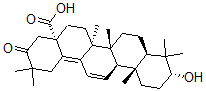 CAS 登录号:72933-75-6, (4aR,6aR,6aS,6bR,8aR,10R,12aS)-10-羟基-2,2,6a,6b,9,9,12a-七甲基-3-氧代-4,5,6,6a,7,8,8a,10,11,12-十氢-1H-苉-4a-羧酸