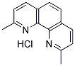 CAS#: 7296-20-0, 2,9-Dimethyl-1,10-Phenanthroline Hydrochloride (1:1)