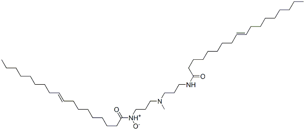 CAS 登录号：72987-25-8， N-甲基-3-[[(E)-十八碳-9-烯酰基]氨基]-N-[3-[[(E)-十八碳-9-烯酰基]氨基]丙基]丙-1-胺氧化物