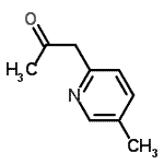 CAS 登录号：73010-36-3， 1-(5-甲基-2-吡啶基)丙酮