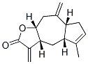 CAS 登录号：73020-91-4， (3aR,4aR,7aR,9aR)-3a,4,4a,7,7a,8,9,9a-八氢-5-甲基-3,8-二(亚甲基)薁并[6,5-b]呋喃-2(3H)-酮