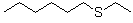 CAS#: 7309-44-6, 1-(Ethylsulfanyl)hexane