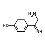 CAS 登录号：731744-89-1， 4-(2-氨基亚氨代乙酰)苯酚