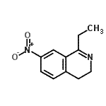 CAS 登录号：731764-46-8， 1-乙基-7-硝基-3,4-二氢异喹啉