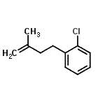CAS#: 731772-03-5, 1-Chloro-2-(3-methyl-3-buten-1-yl)benzene