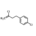 CAS 登录号：731772-10-4， 1-氯-4-(3-氯-3-丁烯-1-基)苯
