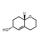 CAS 登录号：731789-56-3， (6R,8aS)-3,4,6,7,8,8a-六氢-2H-苯并吡喃-6-醇