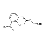 CAS 登录号：731861-61-3， 6-乙氧基-1-萘甲酸