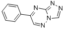 CAS 登录号：73213-83-9， 7-苯基-[1,2,4]三唑并[4,3-b][1,2,4]三嗪