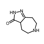 CAS 登录号：732184-56-4， 3a,4,5,6,7,8-六氢吡唑并[3,4-d]氮杂卓-3(2H)-酮