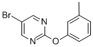 CAS 登录号：73221-74-6， 5-溴-2-(间甲苯氧基)嘧啶
